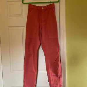 Big Bud XS pencil pants in salmon